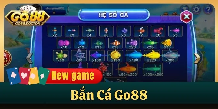 Bắn Cá Go88 - Cơ hội trở thành tỷ phú đại dương lãi đậm