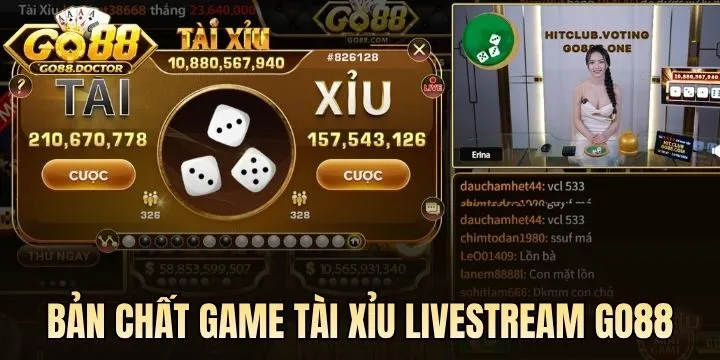 Hiểu đúng bản chất game Tài Xỉu Livestream Go88