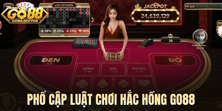 Nắm chắc luật chơi Hắc Hồng Go88
