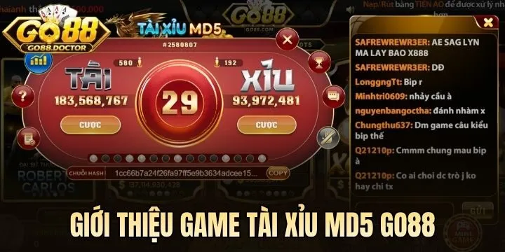 Khái quát về Tài Xỉu MD5 Go88
