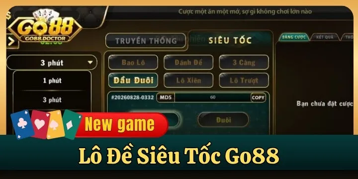 Lô Đề Siêu Tốc Go88 - Đổi đời cực nhanh chỉ với 01 con số