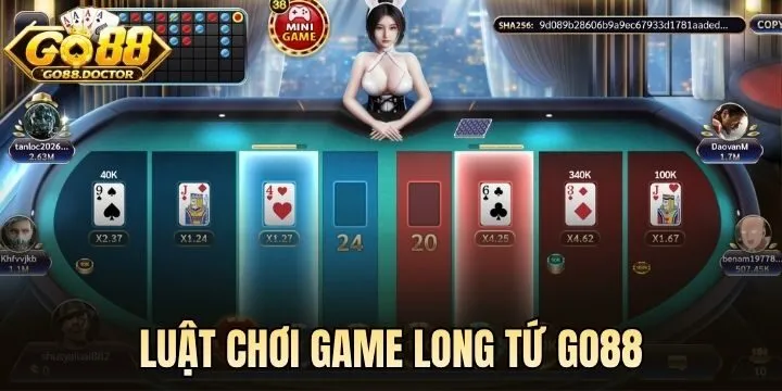 Phổ cập luật chơi Long Tứ Go 88