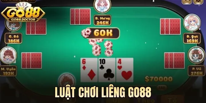 Luật chơi Liêng Go88 dành cho người mới