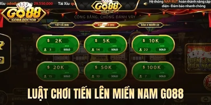 Hiểu luật Tiến Lên Miền Nam Go88 để tránh vi phạm