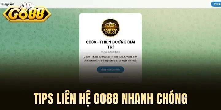 Mẹo liên hệ Go88 giải quyết vấn đề nhanh gọn