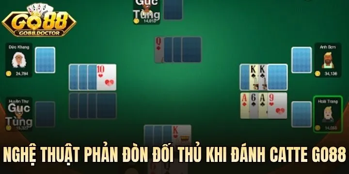 Nghệ thuật phản đòn sau khi đọc bài Catte Go88