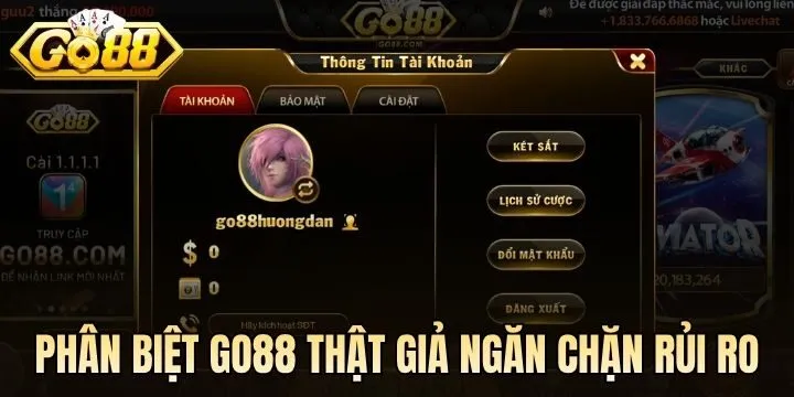 Biện pháp xử lý khi lỡ vào nhầm Go 88 giả mạo