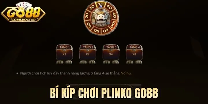 Bí kíp chơi Plinko Go 88 tăng cơ hội ăn thưởng