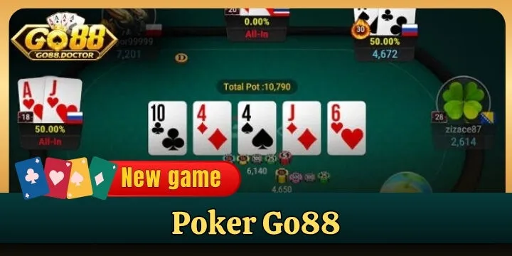Poker Go88 - Phổ cập luật & cách chơi cơ bản từ A-Z
