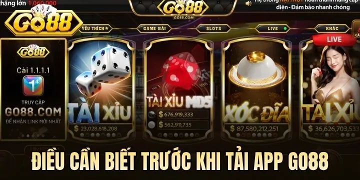 Tổng quan về app Go88