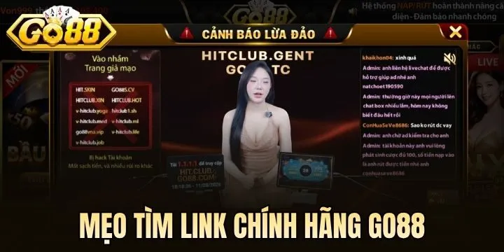 Mẹo phân biệt link Go88 chính hãng & giả mạo