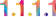 1.1.1.1
