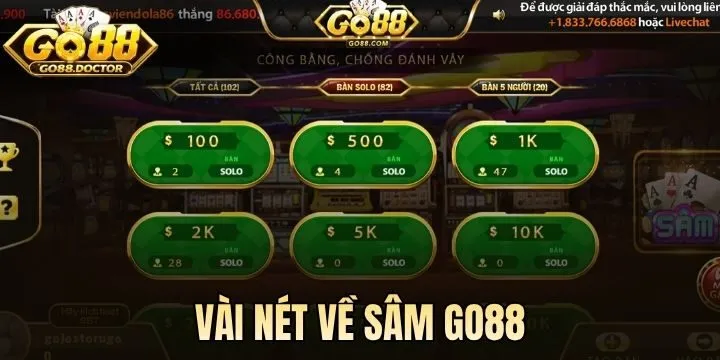 Vài nét về Sâm Go88